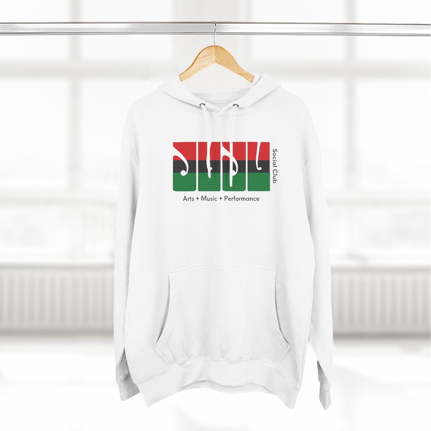 JUJU RBG Hoodie Unisex - White