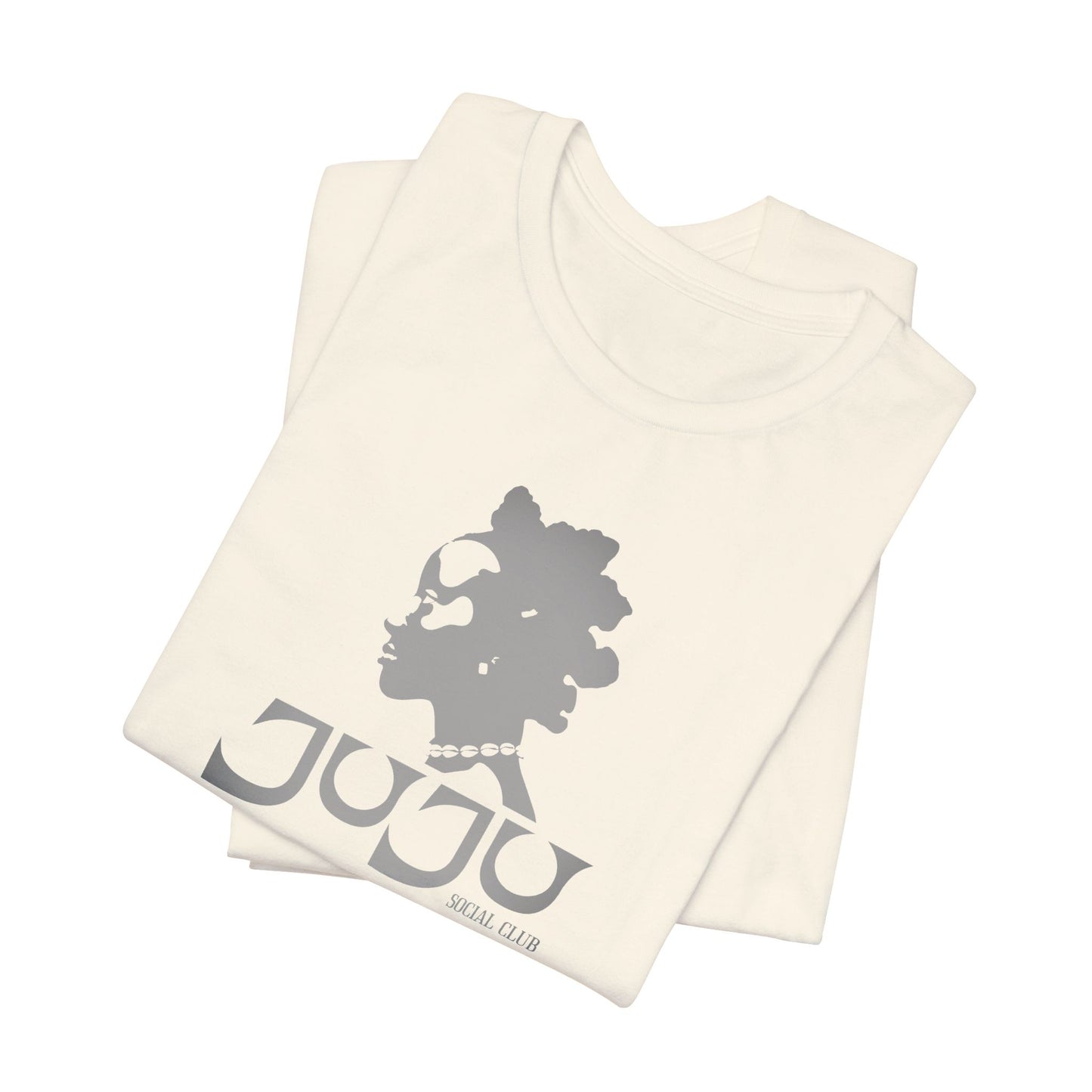 JSC Nubia Tee Design by Glenn Red - Grey