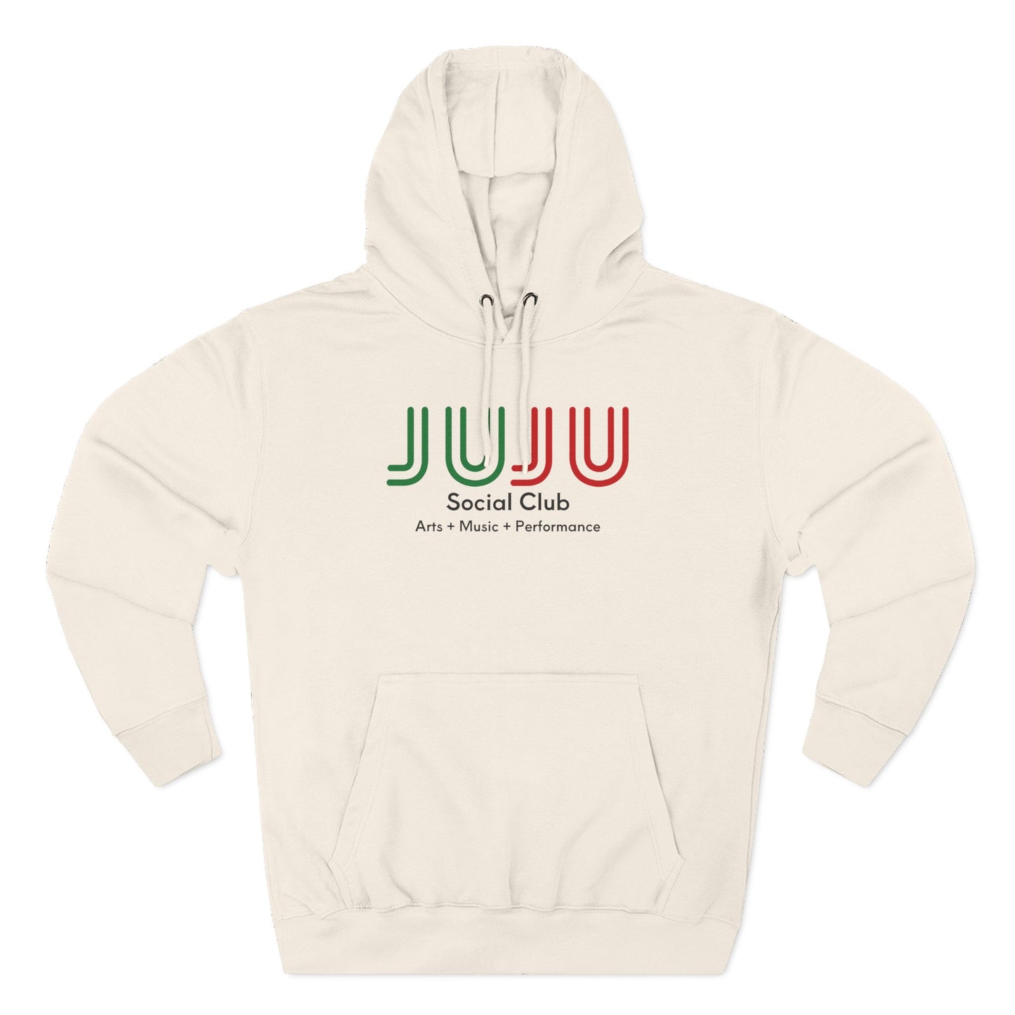JUJU Modern Hoodie Unisex - White