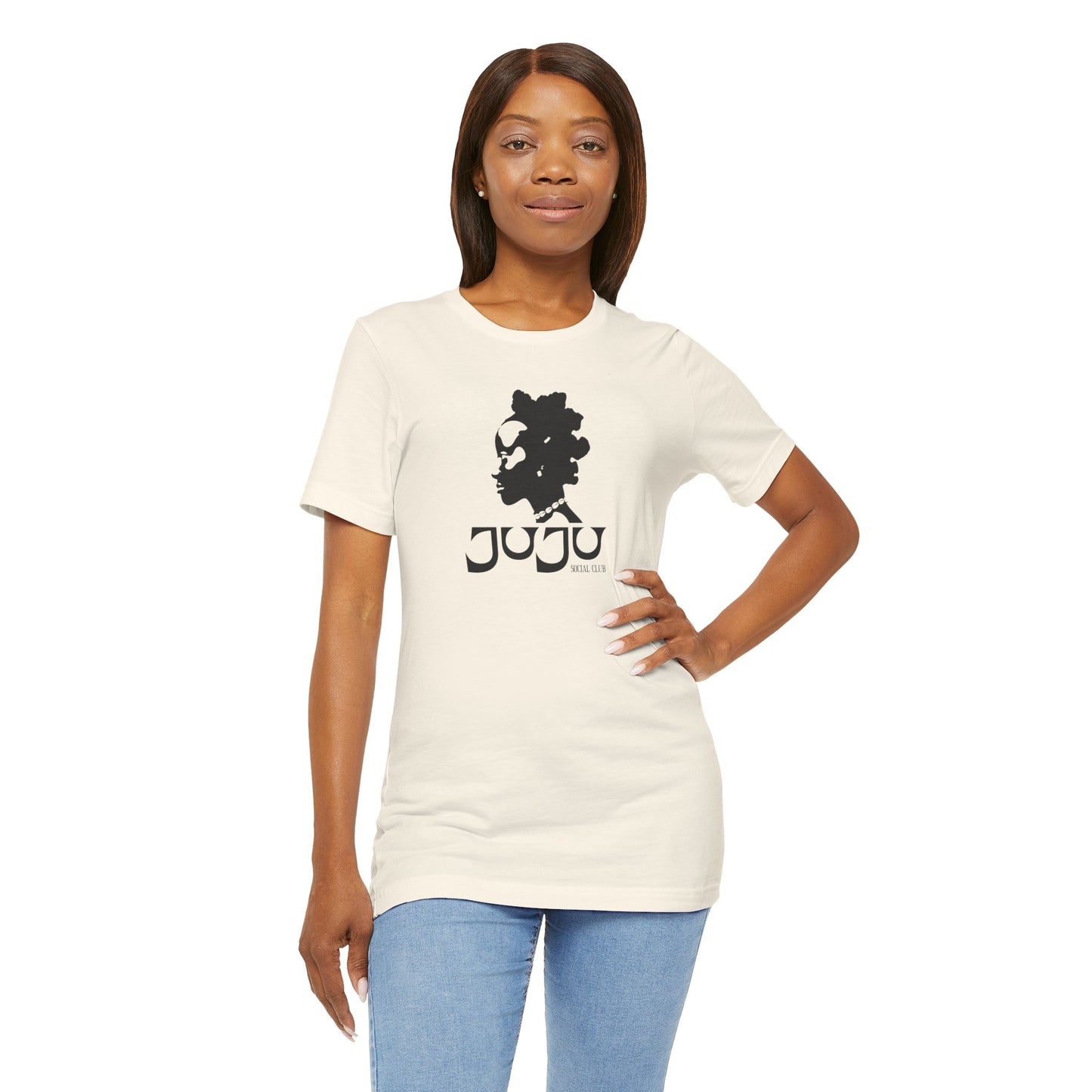 JSC Nubia Tee Design by Glenn Red - Black