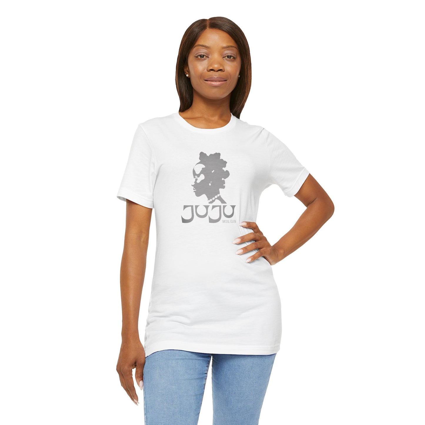 JSC Nubia Tee Design by Glenn Red - Grey