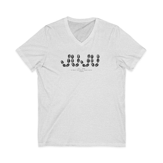 JUJU OG Cowrie Shell Unisex V-Neck Tee - White