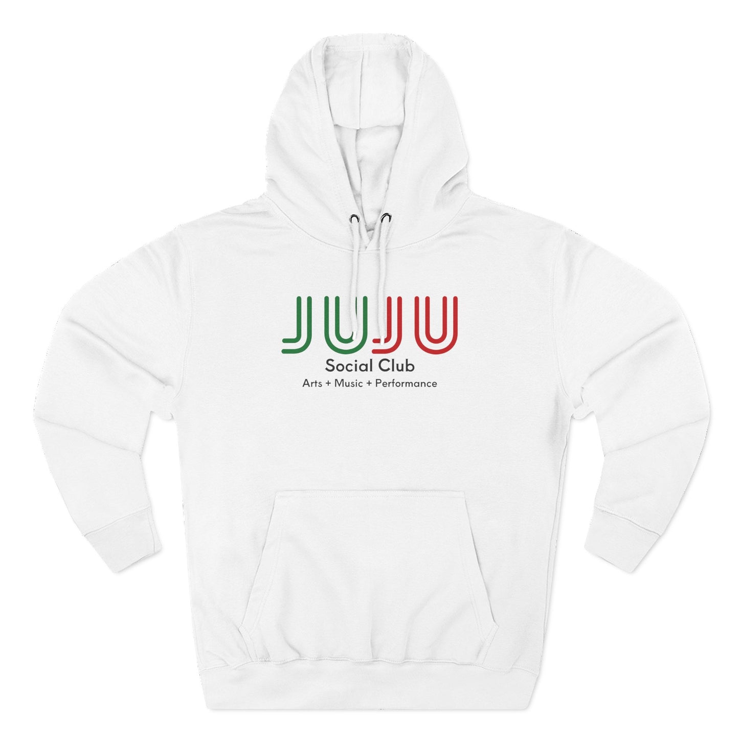 JUJU Modern Hoodie Unisex - White