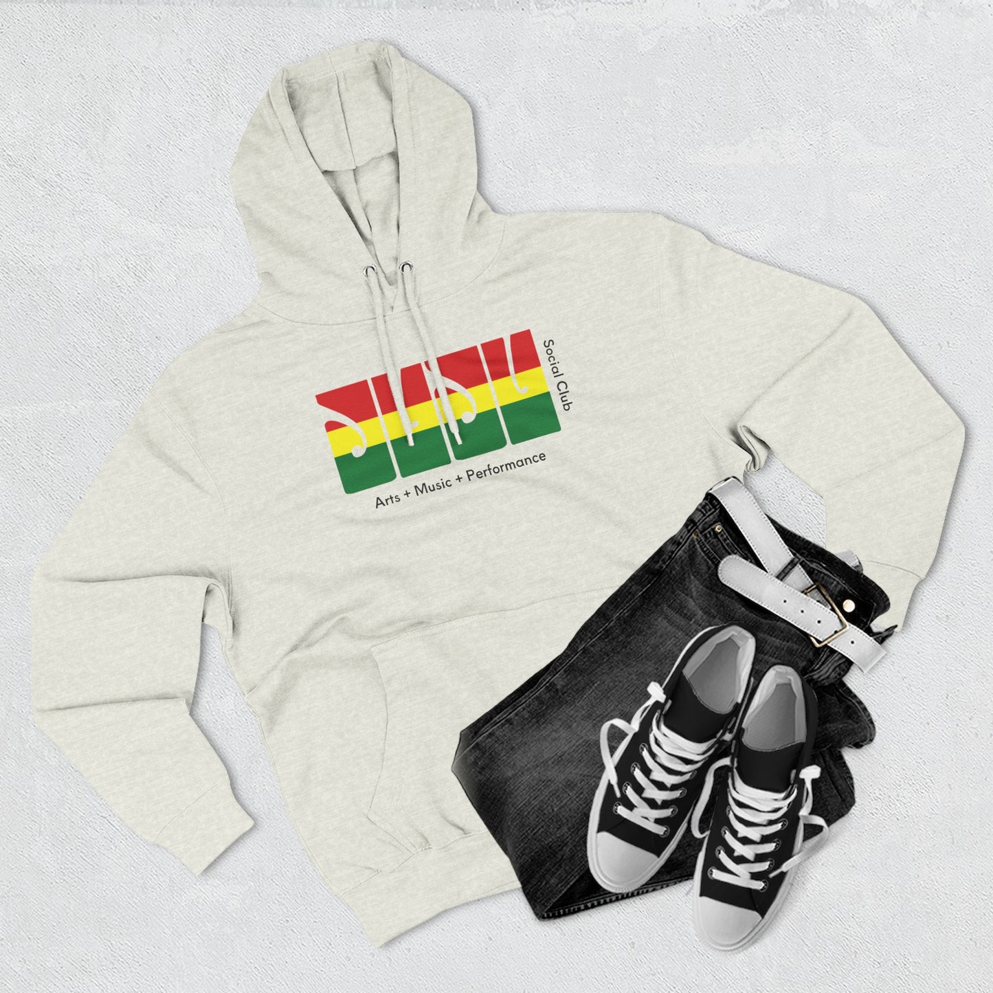 JUJU RLG Hoodie Unisex - White