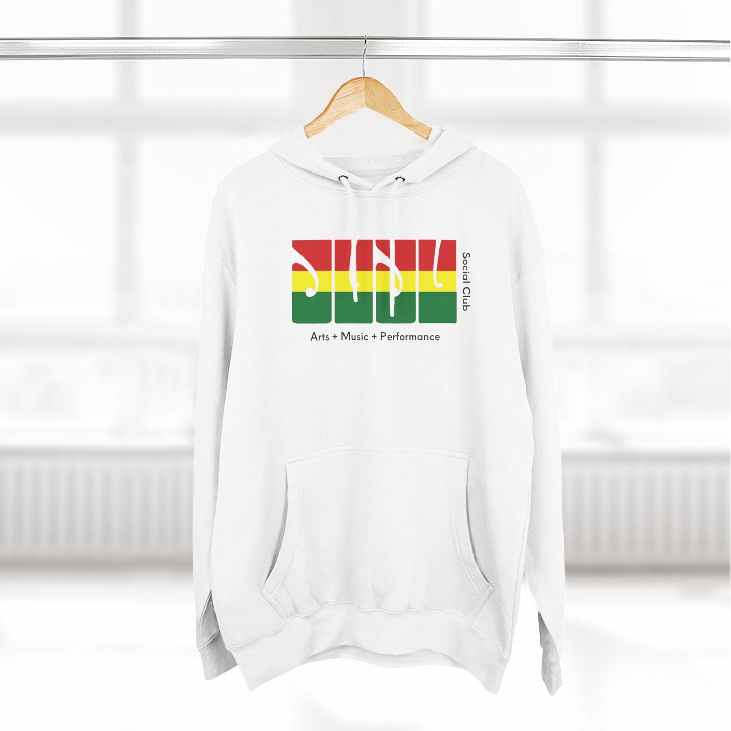 JUJU RLG Hoodie Unisex - White