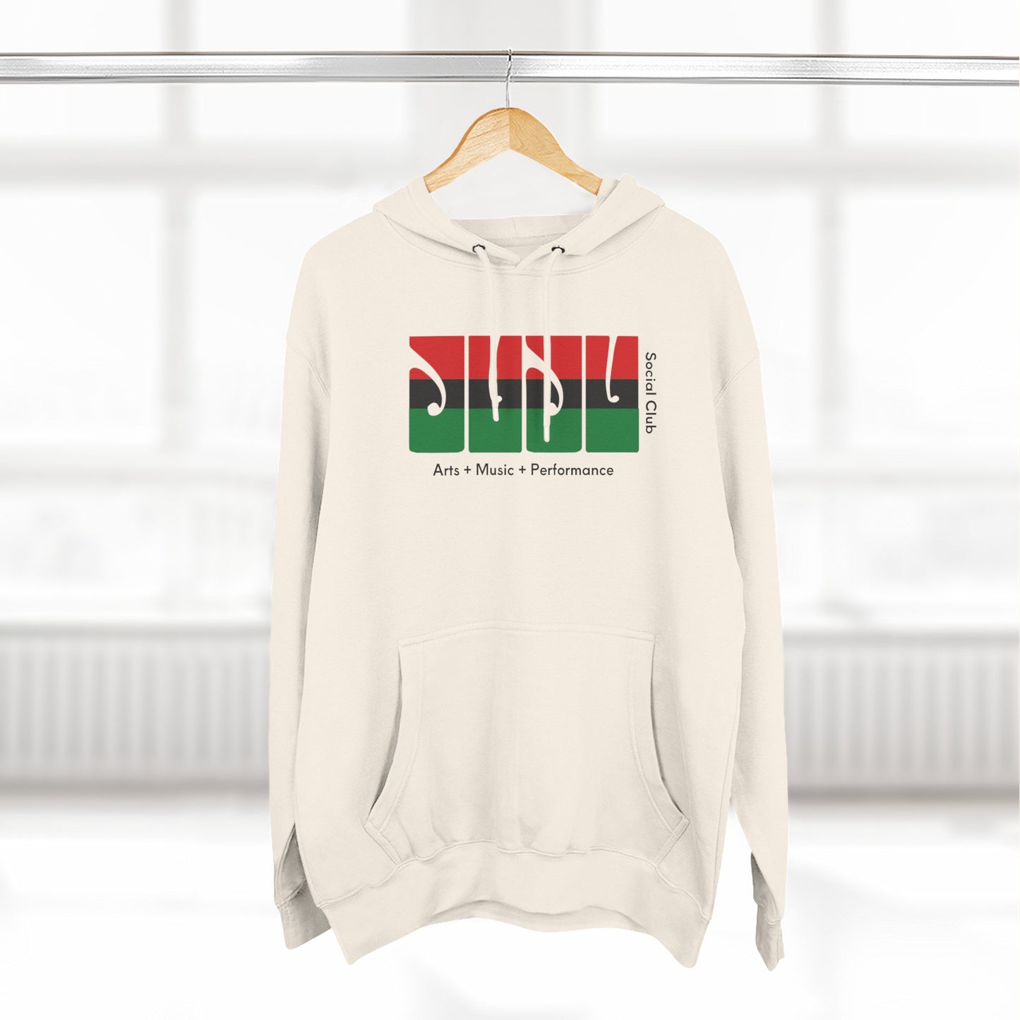 JUJU RBG Hoodie Unisex - White